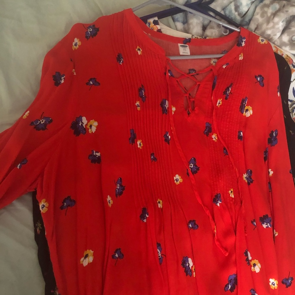 Old navy long sleeve blouse Size XXL / 14